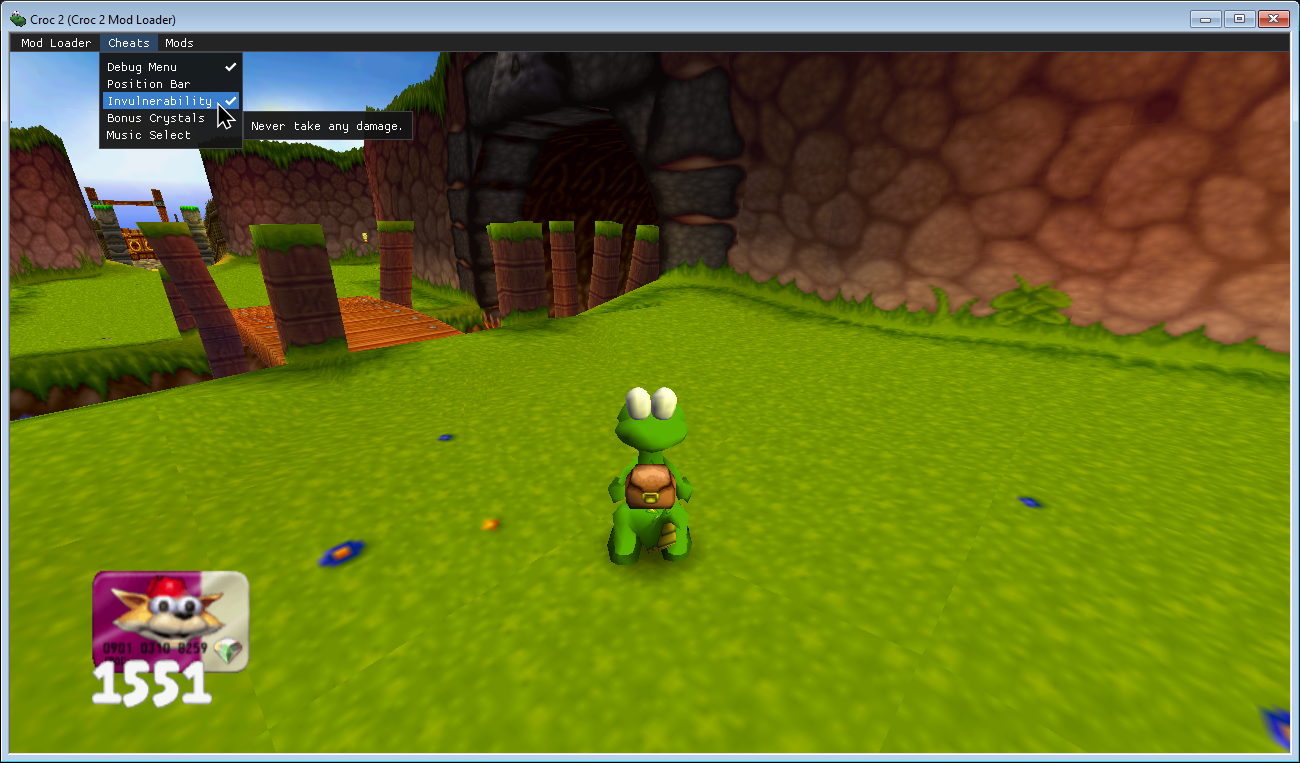 Cheat Codes Screenshot